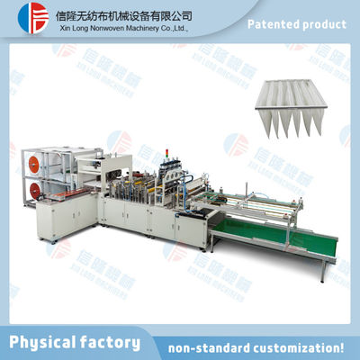 First-effect Automatic Air Conditioning Filter Bag Making Machine And Equipment.