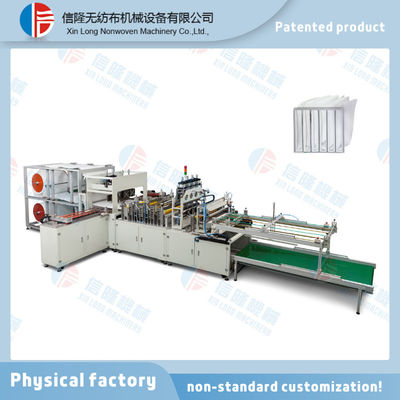 Ultrasonic Primary Effect Trapezoidal Filter Bag Making