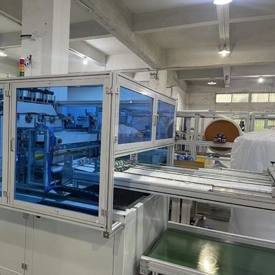OUTER TRAPEZOIDAL AIR FILTER BAG MAKING MACHINE