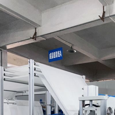 Servo Motor Rotation Full-Automatic Ultrasonic External Trapezoidal Air Filtration Bag-Making Equipment