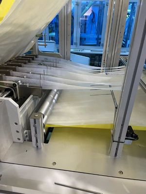 Bottom-Melting Slice 25pcs-30pcs/Min Rewinding 15m/Min Medium-Effect Filter Bag Mechanical Equipment
