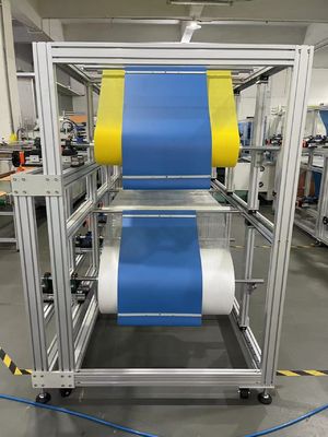 Full-automatic Ultrasonic Medium-effect Air Filter Bag Machine.0.6Mpa