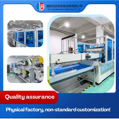 The Latest Non-woven Fabric Product Manufacturing Machine High-performance Trapezoidal Air Filter Bag Machine