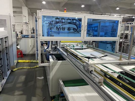 Ultrasonic Air Filter Bag Making Machine Automatic Of Medium Efficiency Filter Bags