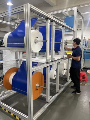 6KW Ultrasonic Trapezoidal Bagging Machine Motion Controller Program Control Servo Motor Drive HMI Operation
