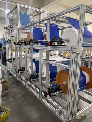4-8pcs/Min Ultrasonic Primary Effect Trapezoidal Filter Bag Making Machine Patent Application