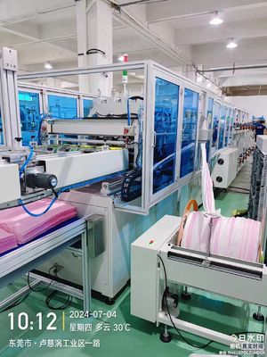 Servo Machine Rotates Trapezoidal Filter Bag Machine To Produce Medium-effect Bag Filter