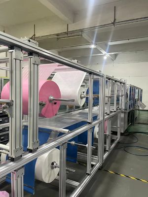 Servo Machine Rotates Trapezoidal Filter Bag Machine To Produce Medium-effect Bag Filter