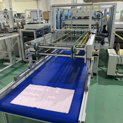Servo Machine Rotates Trapezoidal Filter Bag Machine To Produce Medium-effect Bag Filter