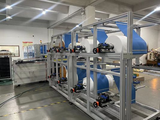 Man-machine Interface Operation, Machine Capable Of Customizing Primary Trapezoidal Bags Of Various Sizes