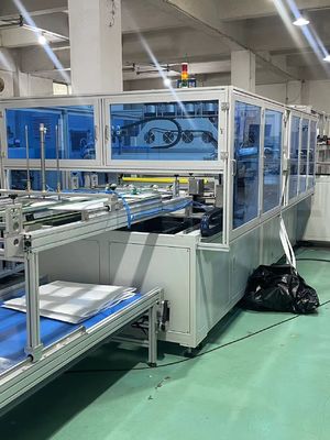 Machine With High Stability And Capable Of Customizing Primary Trapezoidal Bags Of Various Sizes