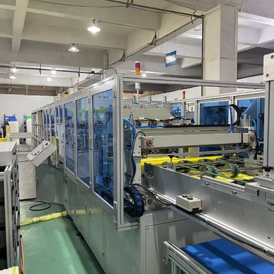 Intelligent Program Control Non-woven Fabric Medium-effect Air Conditioning Air Filtration Bag Making Machine