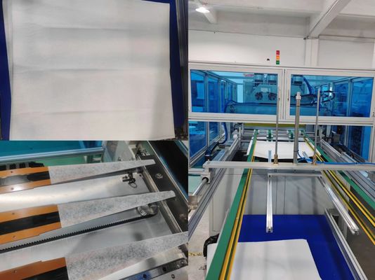 Ultrasonic Primary Cotton Trapezoidal Air Filter Bag Making Machine Silent