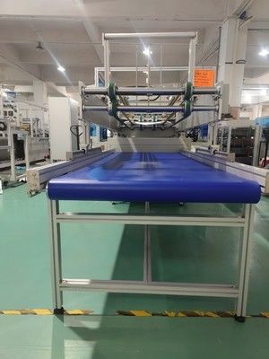 12KW Ultrasonic Pocket Filter Making Machine With Trapezoidal Bag Appearance And Neat And Time-Saving Machine