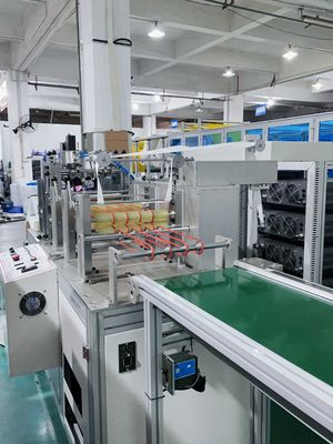 100pcs/Min Ultrasonic Trapezoidal Small Inner Bag Making Machine For High Speed Production And Finishing Out Of Material