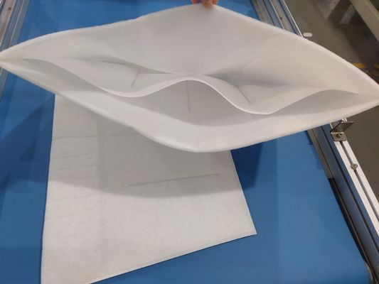 Filter Bag Machine Follow Through Fusion For Upper And Lower Two Rolls Of Primary Cotton