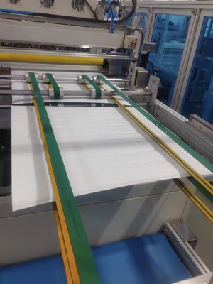 5kw Ultrasonic Folding Trapezoidal Bag Machine Bag Length Can Be Set Freely 5-7m/Min