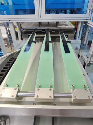 15KW 4-8pcs/Min Ultrasonic Primary Trapezoidal Filter Bag Making Machine.