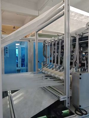 Multifunctional Automatic Production Equipment For Trapezoidal Air Filter Bags With Partition Strips