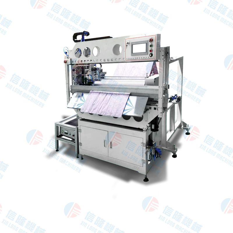 220V 5KW Automatic Ultrasonic Medium Efficiency Bag Welding Bottom Slicing Machine XL-7001