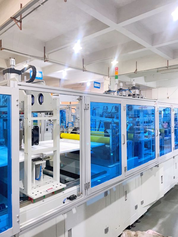Pocket Filter Making Machine High Capacity To Produce Rectangular Or Trapezoidal Bags 6KW