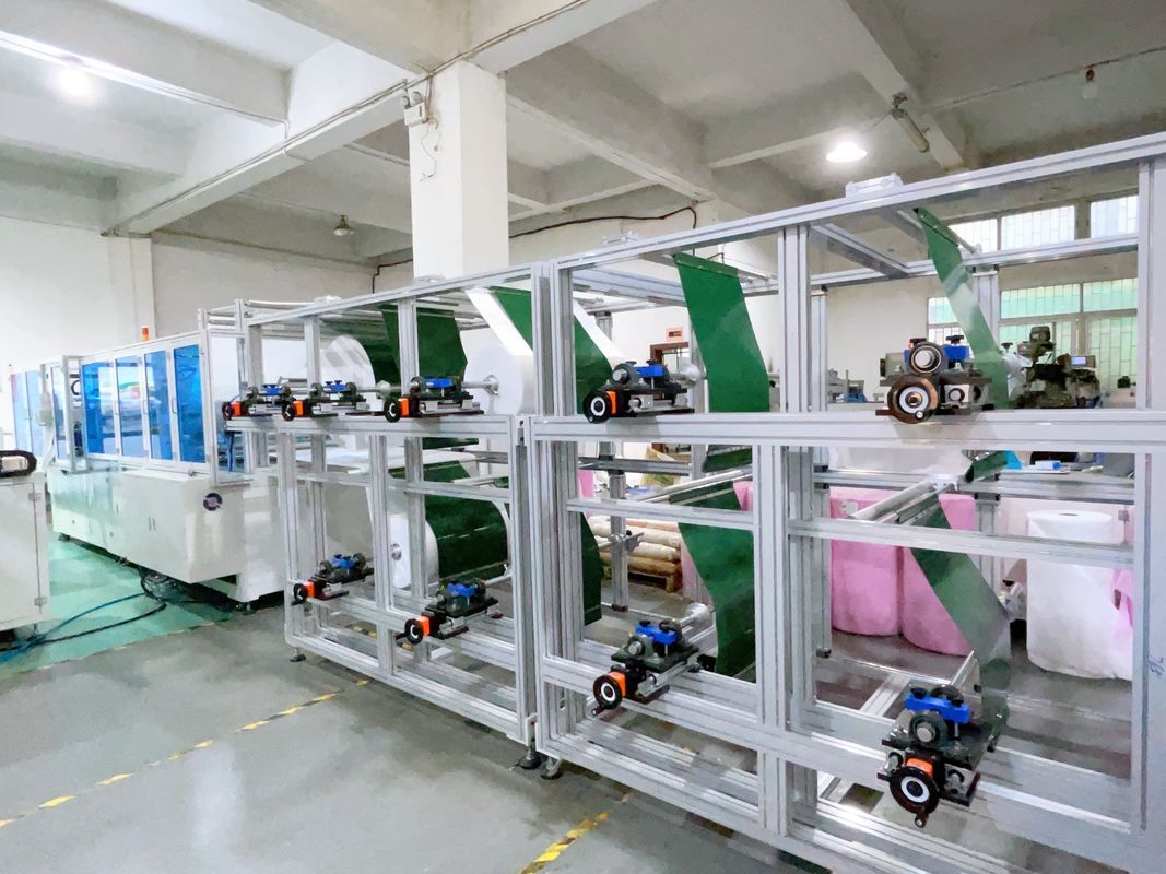 0.6Mpa Ultrasonic Pocket Air Filter Machine Specialized Automatic Medium Efficiency Filter Bags