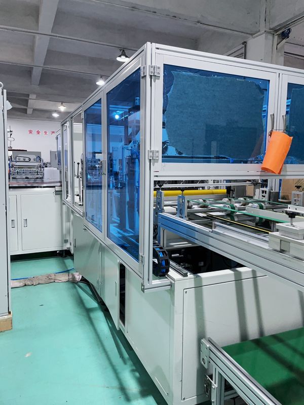 Ultrasonic Primary Trapezoidal Pocket Filter Machine Various Sizes Of Primary Trapezoidal Bags