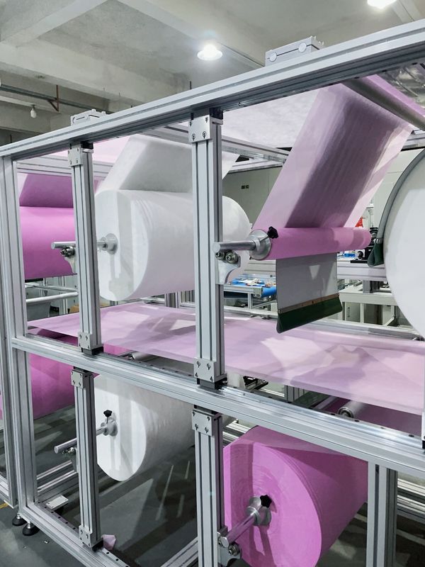 220V/380V 3P small non woven automatic bag machine making With Motion Controller Program Control
