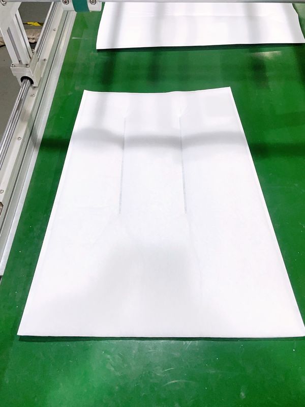 5-7M/Min Ultrasonic Flat Trapezoidal Non Woven Bag Manufacturing Machine With 1-12 Weld Positions In The Center