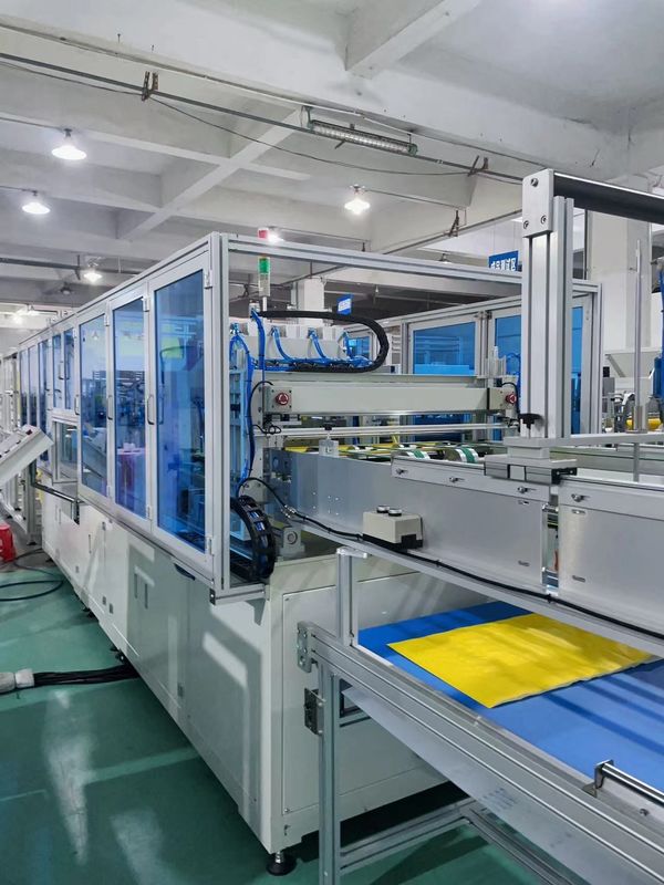 Ultrasonic Flat Trapezoidal Bagging Machine High Capacity To Produce Rectangular Or Trapezoi