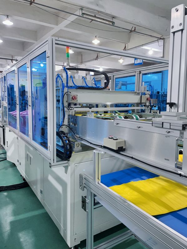 Primary Cotton Trapezoidal Bag Without Small Inner Bag Device Ultrasonic Automatic Production Equipment