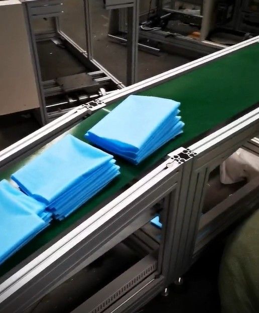 Automatic Bed Sheet Folder Japan Mitsubishi PLC As Core Control Element