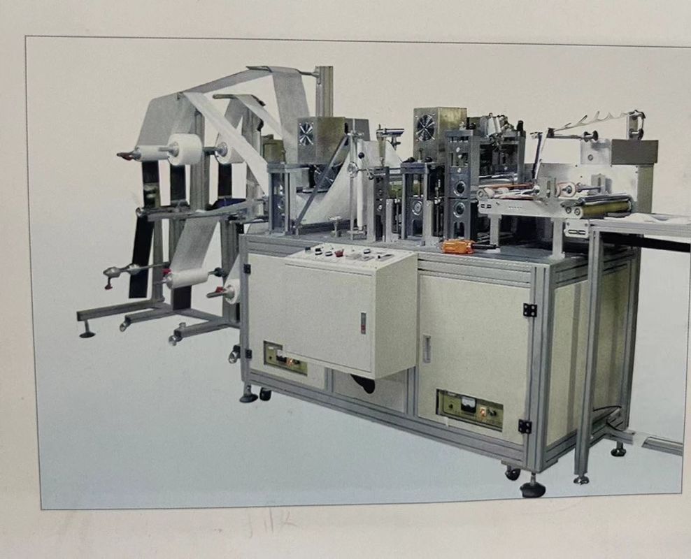 Full-Automatic Machine For Producing One-Drag Three-Mask 120 Pcs/Min.