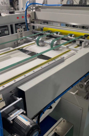 Servo Motor Ultrasonic Plane Folding Trapezoidal Air Filter Bag Mechanical Equipment.