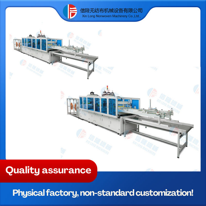 Efficient Production, 6KW Ultrasonic Plane Folding Trapezoidal Air Filter Bag Mechanical Equipment