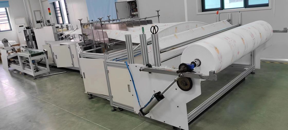Fold Machine For Efficiently Producing Medical Disposable Ultrasonic Bed Sheet