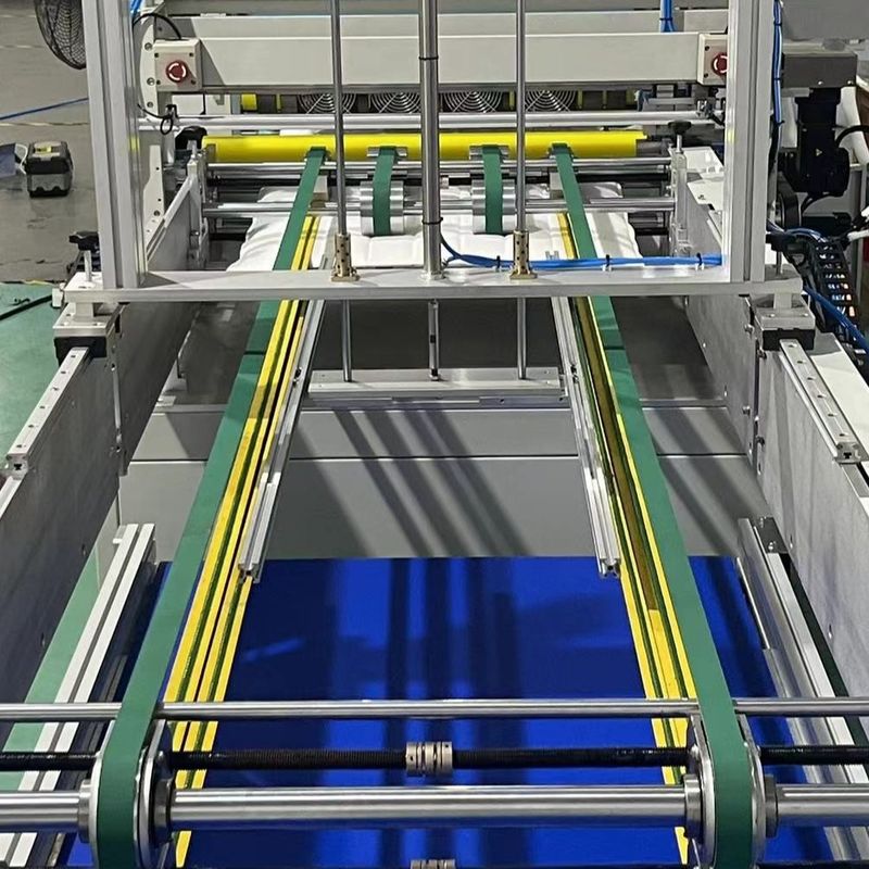 Energy-Saving Silent And Full-Automatic Ultrasonic External Trapezoidal Air Filtration Bag-Making Equipment
