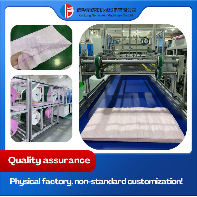 Automatic Production Of Intermediate Filter Bag By Energy-saving And Efficient Ultrasonic Air Filter Bag Machine.