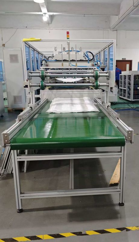 Multifunctional Automatic Production Equipment For Trapezoidal Air Filter Bags With Partition Strips