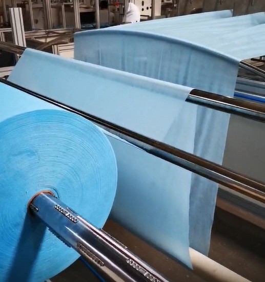 Automatic Bed Sheet Folder Japan Mitsubishi PLC As Core Control Element