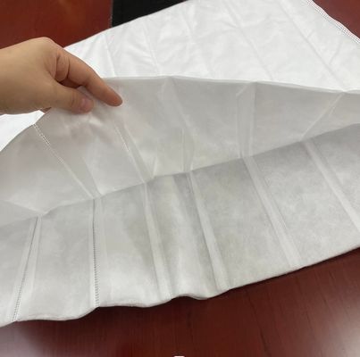 220V Ultrasonic External Trapezoidal Medium Efficiency Filter Bags Production Machine With High Speed Slicing And Rewinding